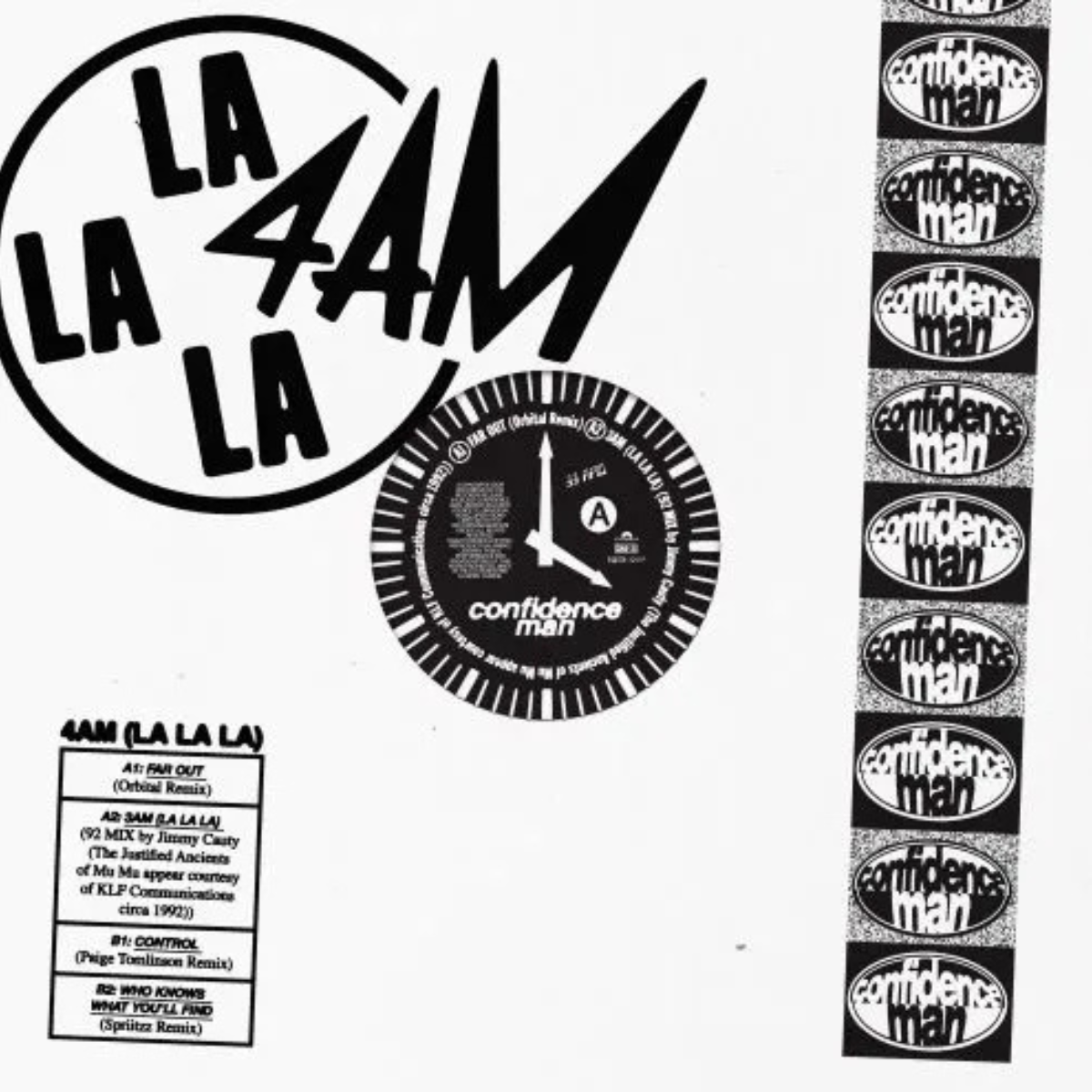 Confidence Man - 4AM (La La La) - AUSTRALIAN IMPORT