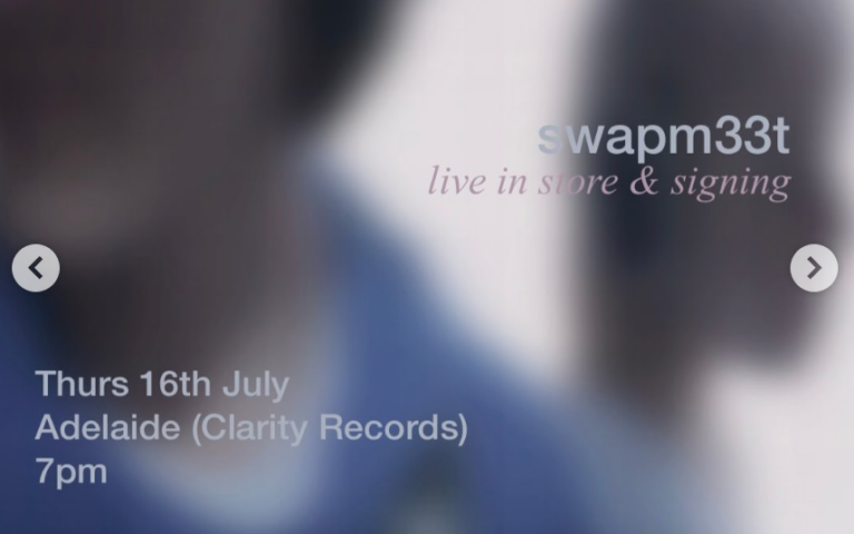 Swapm33t live at Clarity Records