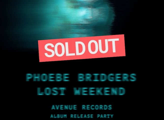 SOLD OUT: Avenue Record's midnight release party - Phoebe Bridgers: 